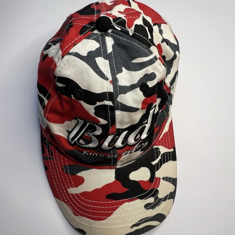 Vintage Nascar Lot‎ Of 4 Dale Earnhardt Hats Racing Bud